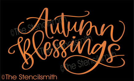6259 - Autumn Blessings - The Stencilsmith
