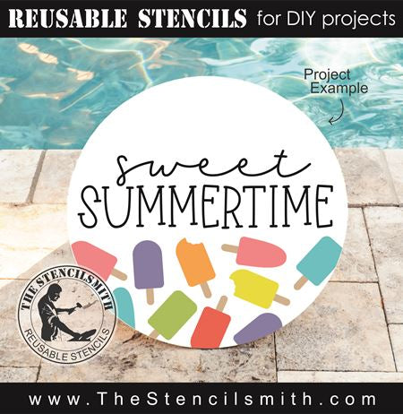8244 - sweet summertime - The Stencilsmith