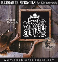 8978 Sweet Sassy & Southern Stencil - The Stencilsmith