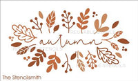 9039 autumn stencil - The Stencilsmith