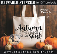 9051 Autumn is the season stencil - The Stencilsmith