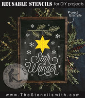 9162 star of wonder stencil - The Stencilsmith