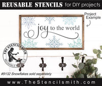 9163 joy to the world stencil - The Stencilsmith