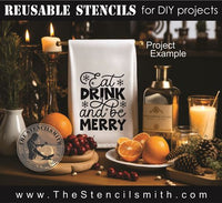 9212 Christmas Phrase stencils - The Stencilsmith