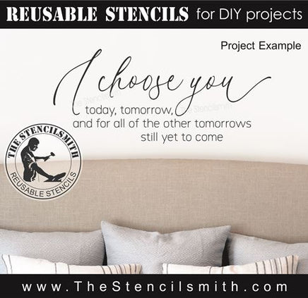 9293 I choose you stencil - The Stencilsmith
