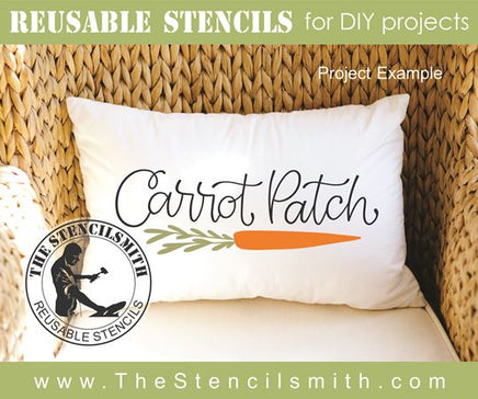 9350 carrot patch stencil - The Stencilsmith