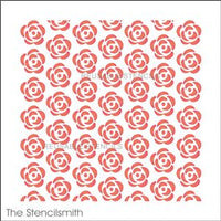 9363 Flower Pattern Stencil - The Stencilsmith