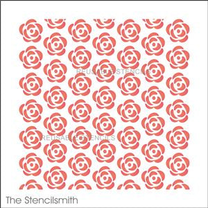9363 Flower Pattern Stencil - The Stencilsmith
