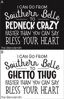 9368 I can go from Southern Belle to stencil - The Stencilsmith