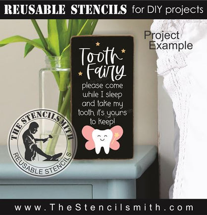 9405 Tooth Fairy stencil - The Stencilsmith