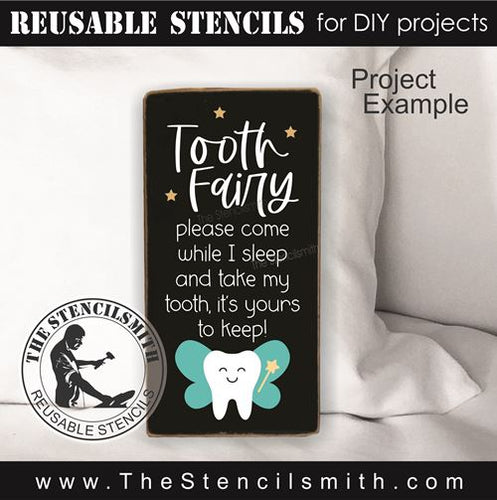 9405 Tooth Fairy stencil - The Stencilsmith