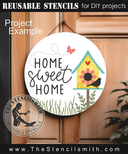9415 home sweet home stencil - The Stencilsmith