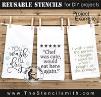 9435 Kitchen Phrase stencils - The Stencilsmith