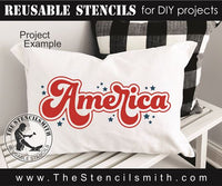 9454 America stencil - The Stencilsmith
