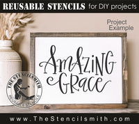 9477 Amazing Grace Stencil - The Stencilsmith