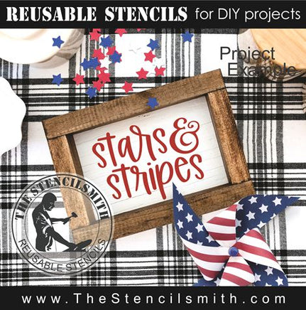 9480 Patriotic Collection stencil - The Stencilsmith