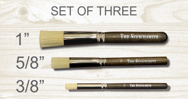 Stencil Brush Set (5 brushes)
