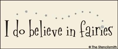 1068 - I do believe in Fairies - The Stencilsmith