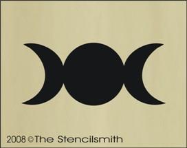 1142 - Triple Moon - The Stencilsmith