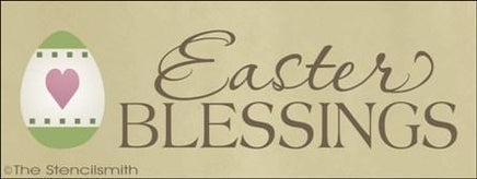 1292 - Easter Blessings - The Stencilsmith