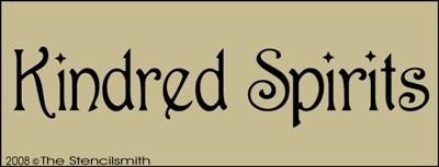 Kindred Spirits stencil