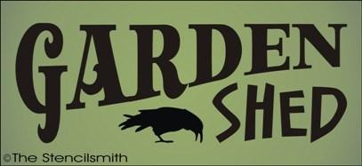 1366 - Garden Shed - The Stencilsmith
