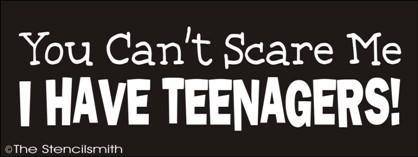 1384 - You can't scare me I have teenagers - The Stencilsmith