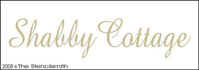 Shabby Cottage stencil