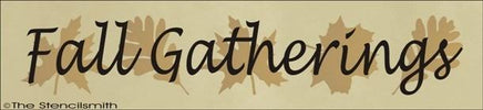 1535 - Fall Gatherings - The Stencilsmith
