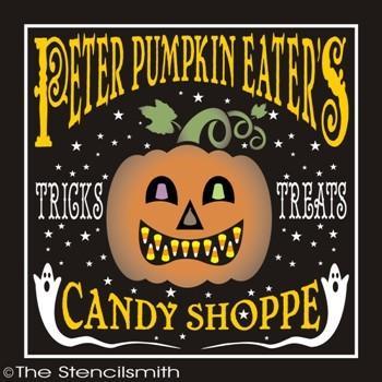 1807 - Peter Pumpkin Eater's Candy Shoppe - The Stencilsmith