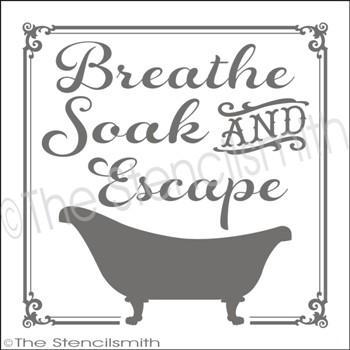 1882 - Breathe Soak Escape - The Stencilsmith