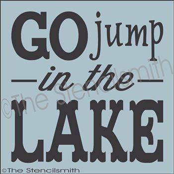 1960 - Go jump in the Lake - The Stencilsmith