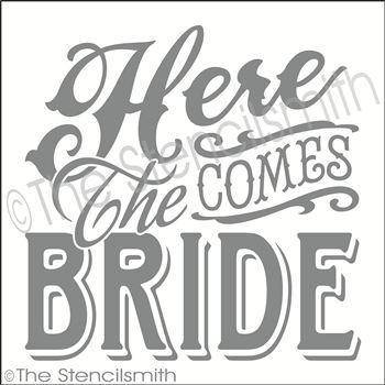 2022 - Here Comes the Bride - The Stencilsmith