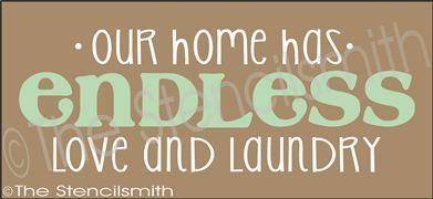 2170 - Our home has endless - The Stencilsmith