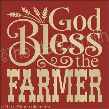 2264 - God Bless the Farmer - The Stencilsmith