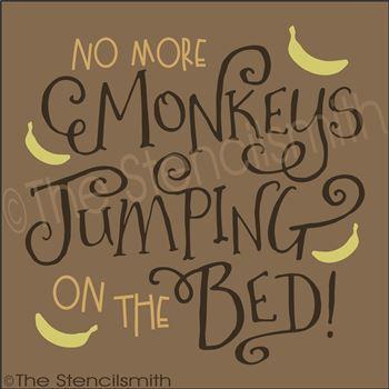2484 - No more monkeys jumping - The Stencilsmith