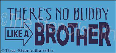 2577 - There's no buddy like a brother - The Stencilsmith
