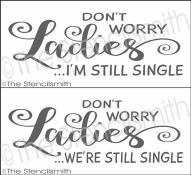 2612 - Don't worry Ladies - The Stencilsmith