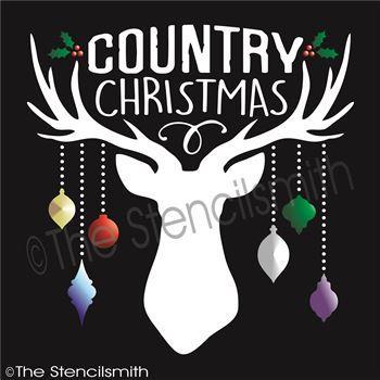 2916 - Country Christmas - The Stencilsmith
