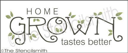 3049 - Home Grown tastes better - The Stencilsmith