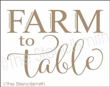 3429 - Farm to Table - The Stencilsmith
