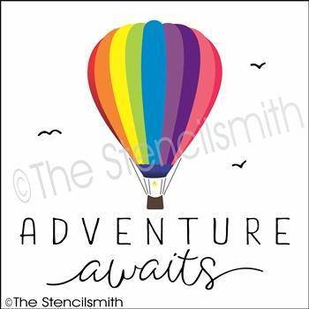 3438 - Adventure Awaits - The Stencilsmith