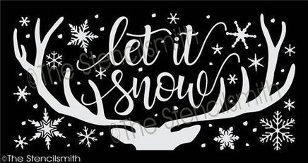 3577 - let it snow - The Stencilsmith