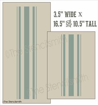 3618 - grain sack stripes - The Stencilsmith