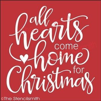 3637 - all hearts come home for Christmas - The Stencilsmith