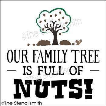 3648 - Our family tree is full of nuts - The Stencilsmith