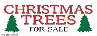 3768 - Christmas Trees For Sale - The Stencilsmith