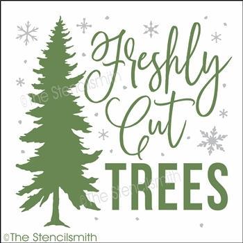 3808 - Freshly Cut TREES - The Stencilsmith