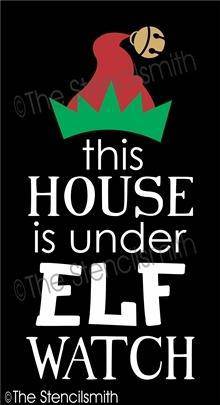 3882 - This house is under elf watch - The Stencilsmith