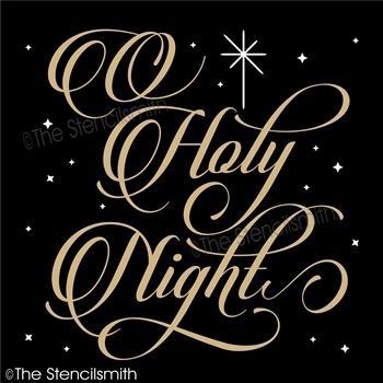 3889 - O Holy Night - The Stencilsmith